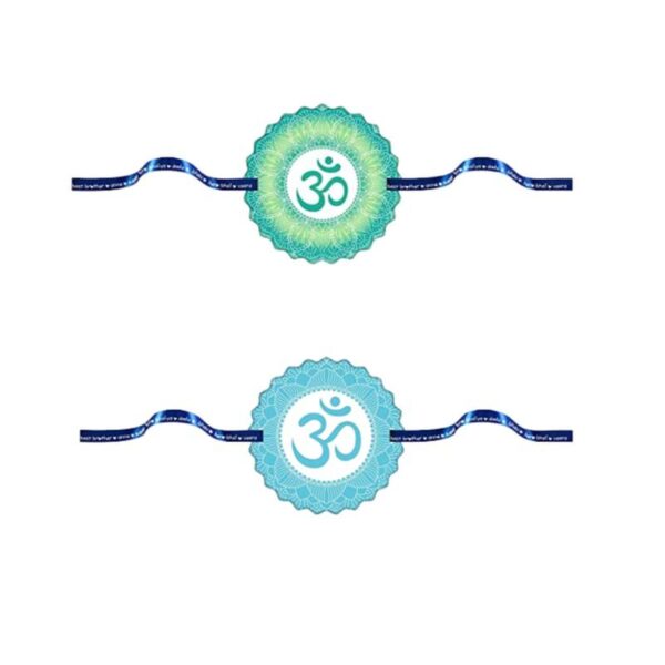 Printed Religious Rakhi Set of 2 |Raskhabandhan Special