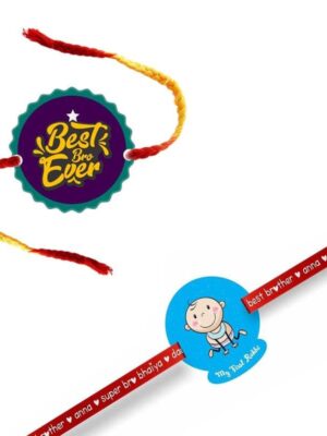 TheYaYaCafe Printed Acrylic Rakhi for Brother, Kids & Adult |Raskhabandhan