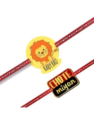 TheYaYaCafe Printed Acrylic Rakhi for Brother, Kids & Adult |Raskhabandhan