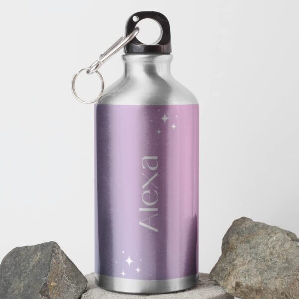 TheYaYaCafe Customizable/Personalised Sipper Water Bottle, Leak Proof, for School, Gym, Home, Office 600 ML - Birthday, Return