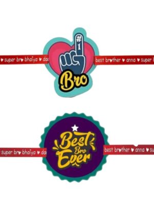 Rakhi for Brother set of 2