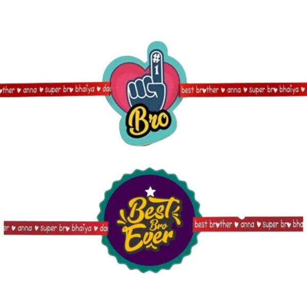 Rakhi for Brother set of 2
