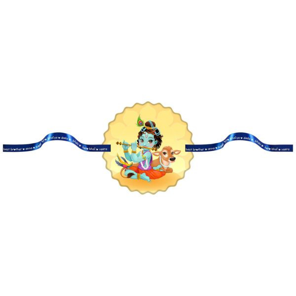 Lil Ganesha  Kids Rakhi with Cadbury Celebration  Chocolate Gift   Combo - Pack of 2