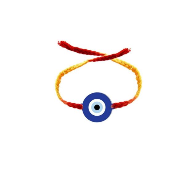 Yaya Cafe Printed Rakhi Sweets Gift Combo for Brothers, Evil Eye Printed Rakhi, Gulab Jamun, Gift Combo Raksha Bandhan