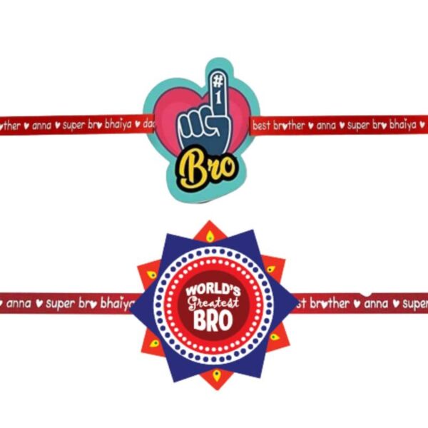 Rakhi for Brother set of 2