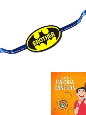 Batman Big Brother Kids Rakhi For Brothers