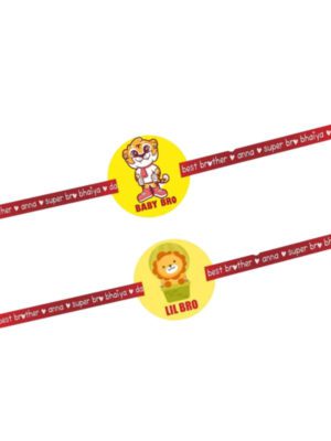 TheYaYaCafe Printed Acrylic Rakhi for Brother, Kids & Adult |Raskhabandhan