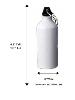 YaYa cafe Birthday Rakhi Gifts Combo Stud Brother Sipper Water Bottle 600ml - Set of 2