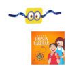 Yellow  Minion Kids Rakhi for  Little  Brother