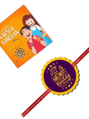 My Bro is My Best Buddy Kids rakhi for  Brothers