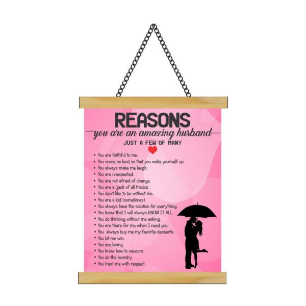 Reasons You Are Amazing Valentine Scroll