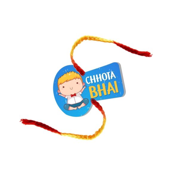 YaYa Cafe Rakhi Sweets Gift Combo for Brother Chhota Bhai Printed Rakhi, Kaju Katli - 500 gm, Gift Combo of 2 Raksha Bandhan