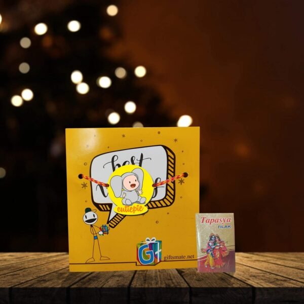 Cutiepie & Double Trouble Bro Kids Rakhi  - Combo Set of 2