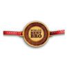 Worlds Best Bro Engraved Rakhi for Brother