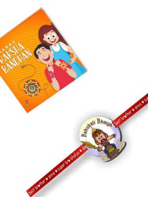 Bahubali Bhaiya  Kids  Rakhi for Brothers