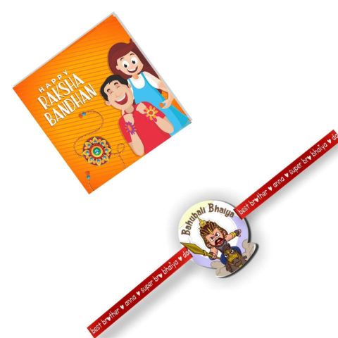 Bahubali Bhaiya  Kids  Rakhi for Brothers