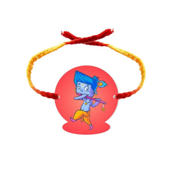 Lil Krishna Kids Rakhi with Cadbury Celebration  Chocolates Gift   Combo - Pack of 2