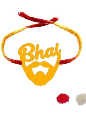 Yaya Cafe Family Rakhi for Brother Combo Set of 2 Printed Swag Wala Bhai Rakhi for Raksha Bandhan