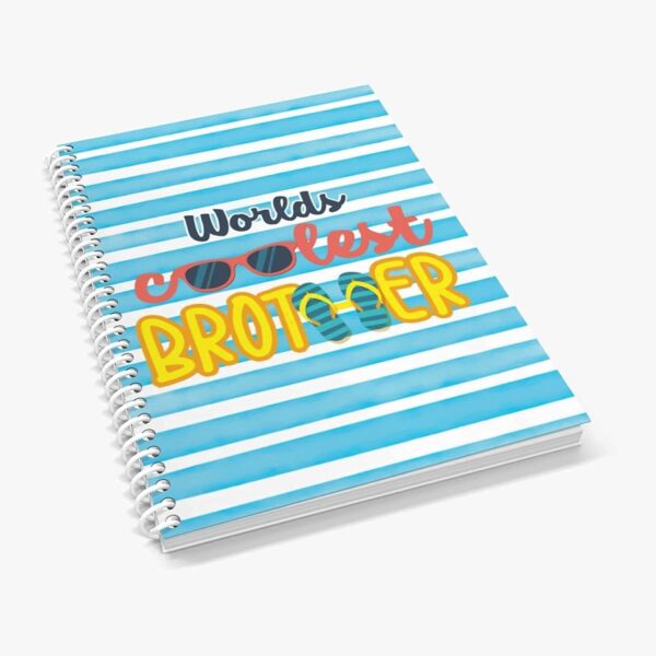 TheYaYaCafe Rakhi Gifts Combo for Brother Cadbury Dairy Milk Silk Gift Pack (60g) with Google Brother Printed Wirebound (A5-120