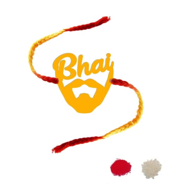 YaYa Cafe Rakhi Sweets Gift Combo for Brother Swag Wala Bhai Printed Rakhi, Kaju Katli - 100 gm, Gift Combo of 2 Raksha Bandhan