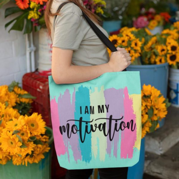 All Over Printed Waterproof Tote Bag