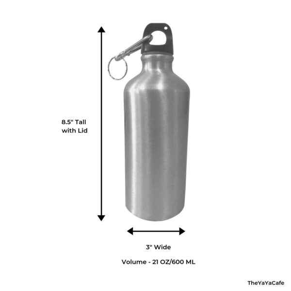 YaYa cafe Birthday Rakhi Gifts Combo I Miss You Brother Sipper Water Bottle 600ml - Set of 2