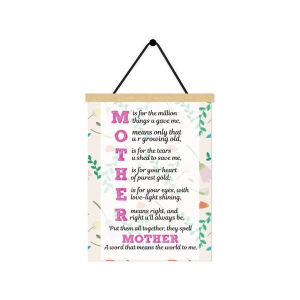 TheYaYaCafe Birthday Gifts for Mom, 1 Scroll Greeting Card, 1 Dairy Milk Silk (60g) with 1 Artificial Red Rose Hamper - Adorable