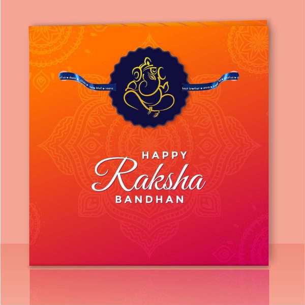 Lord Ganesha  Kids Rakhi For  Brothers