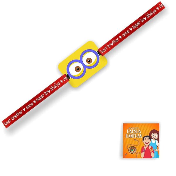 TheYaYaCafe Rakhi Gifts Combo for Brother Cadbury Oreo Dipped Chocolate Cookie (50 g) with Baby Boy Kid Rakhi