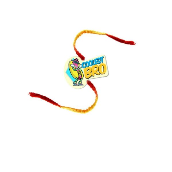 Super Bro & Coolest Bro   Rakhi for Brother Combo - Set of 2