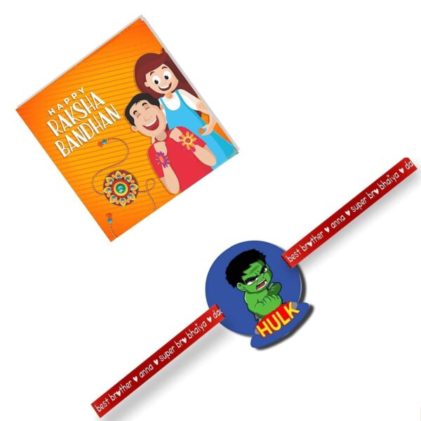 TheYaYaCafe Rakhi Gifts Combo for Brother Cadbury Oreo Dipped Chocolate Cookie (50 g) with Baby Boy Kid Rakhi