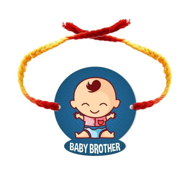 YaYa Cafe Rakhi Gifts Combo for Brother Cadbury Celebrations Assorted Chocolate Gift Pack with Printed Rakhi - 186.6g