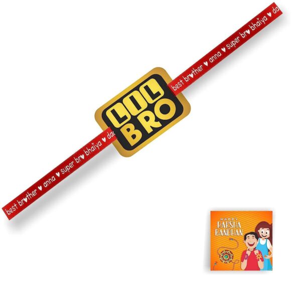 Big Bro & Lil Bro Kids Rakhi  Combo - Pack of 2 For Brothers