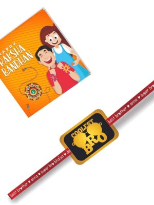 Coolest Bro Kids Rakhi For Little Brother