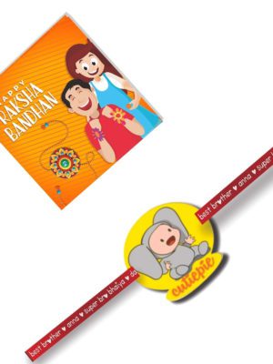 Cutiepie Kids  Rakhi for Little Brothers