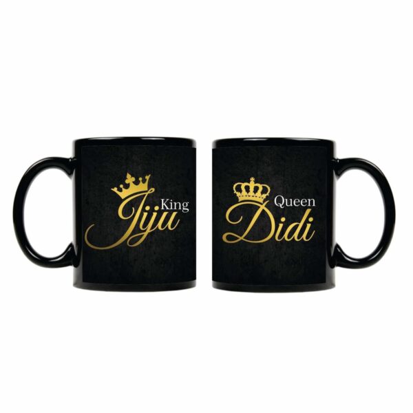 Yaya Cafe� Rakhi Dry Fruits Gift Combo for Sister Didi Jiju, King Jiju Queen Didi with Dry Fruit Set of 6 - Mug, Coaster,