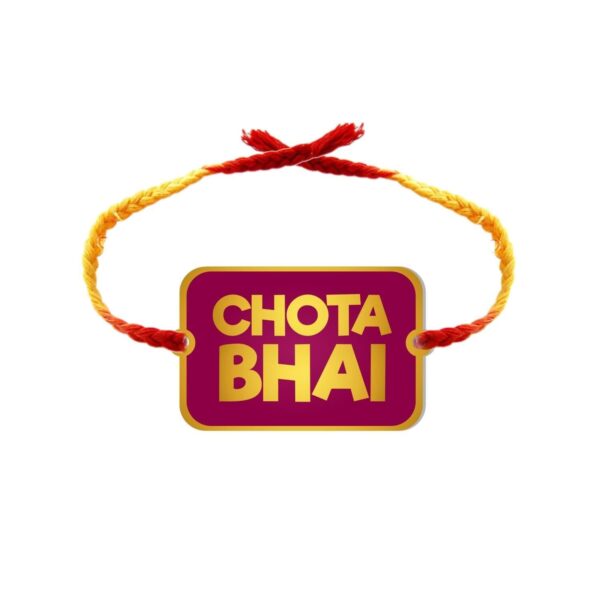 Yaya Cafe Rakhi Sweets Gift Combo for Brother Chota Bhai Printed Rakhi, Anjeer Barfi- 1 Kg Raksha Bandhan