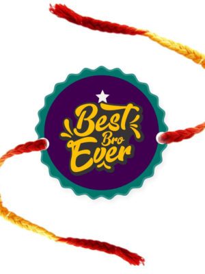 Best Bro Ever  Kids Rakhi For Brothers