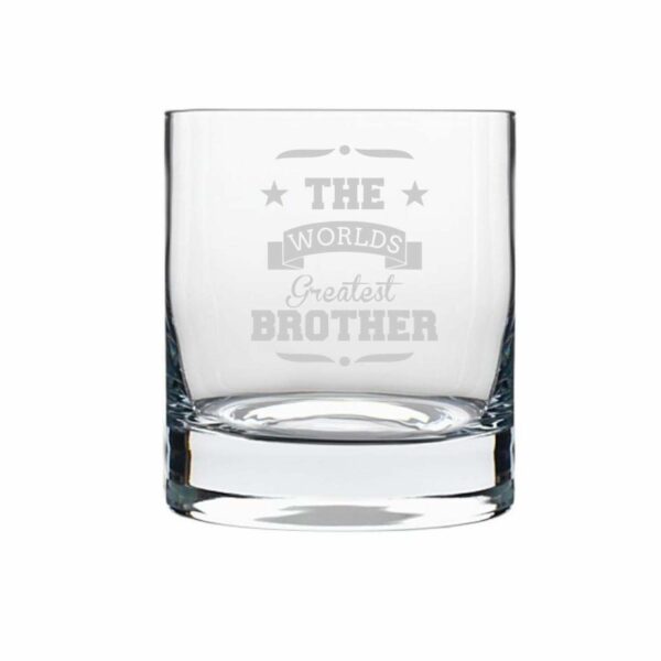 TheYaYaCafe Yaya Cafe Birthday Rakhi Gifts for Brother, Starry No 1 Brother Whiskey Glass Stelvio, Coaster Gift Combo of 4