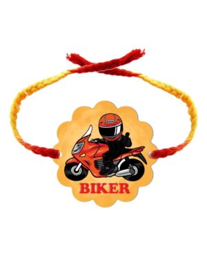 Biker Bro Kids Rakhi For Brothers