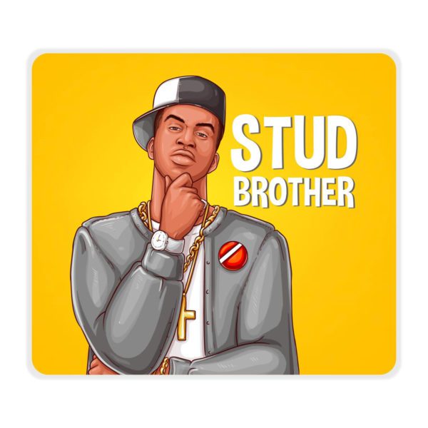 YaYa Cafe Rakhi Birthday Gift for Brother, Stud Brother Printed Mouse Pad