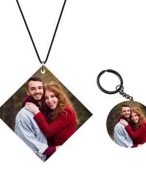 TheYaYaCafe Personalized Photo Printed Car Interior Decor Rear Mirror Hanging