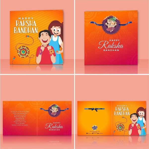 Lil Ganesha  Kids Rakhi with Cadbury Celebration  Chocolate Gift   Combo - Pack of 2