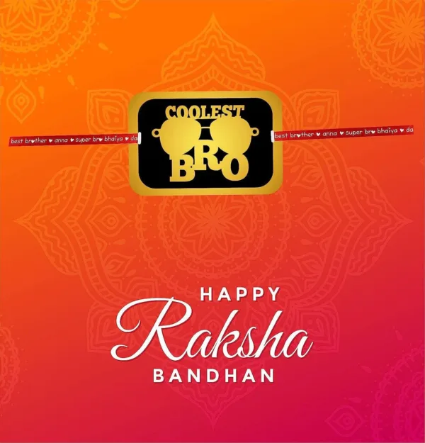 Coolest Bro Kids Rakhi For Little Brother