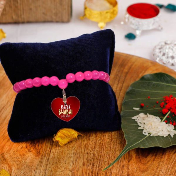 Dabang Bhabhi  Beads Rakhi Gifts for Sister in law