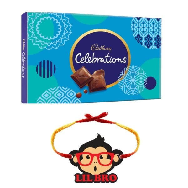 Cadbury Chocolate Gift Pack with Lil Bro Kids Rakhi