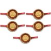 My Sister has the best Brother  engraved Rakhi Combo - Pack of 5