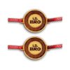 Lil Bro Engraved Rakhi Combo -Pack of 2