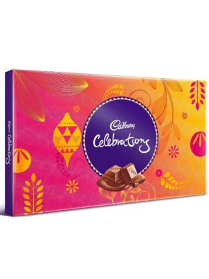 YaYa cafe TheYaYaCafe Rakhi Gifts Combo for Sister Cadbury Celebrations Assorted Chocolate Gift Pack (186.6g) with Super Sister