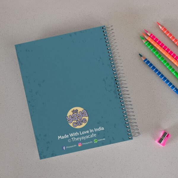 TheYaYaCafe Rakhi Gifts for Brother Printed A5 Size, 120 Ruled Pages Notebook Worlds Best Brother Raksha Bandhan Birthday